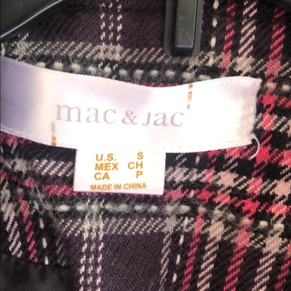 Mac & Jac Plaid Blazer-size - small size - Picture 3 of 16